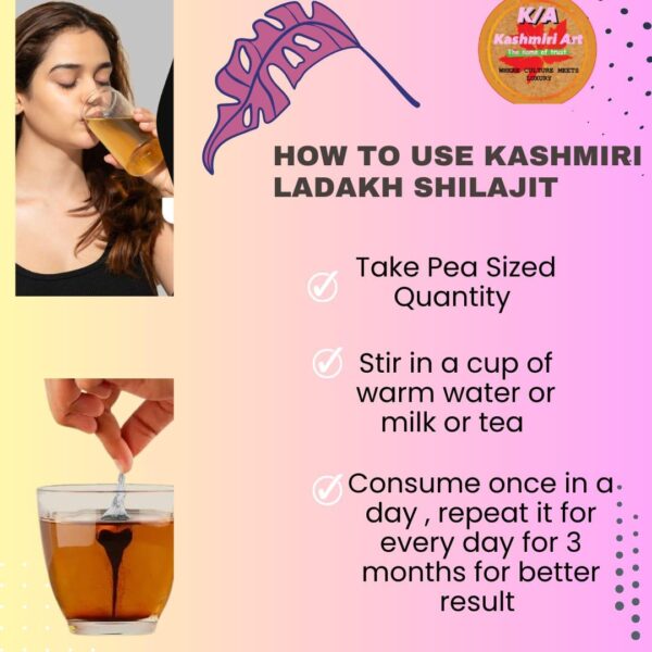Kashmiri Ladakh Gold Shilajit 20Gram - Image 4