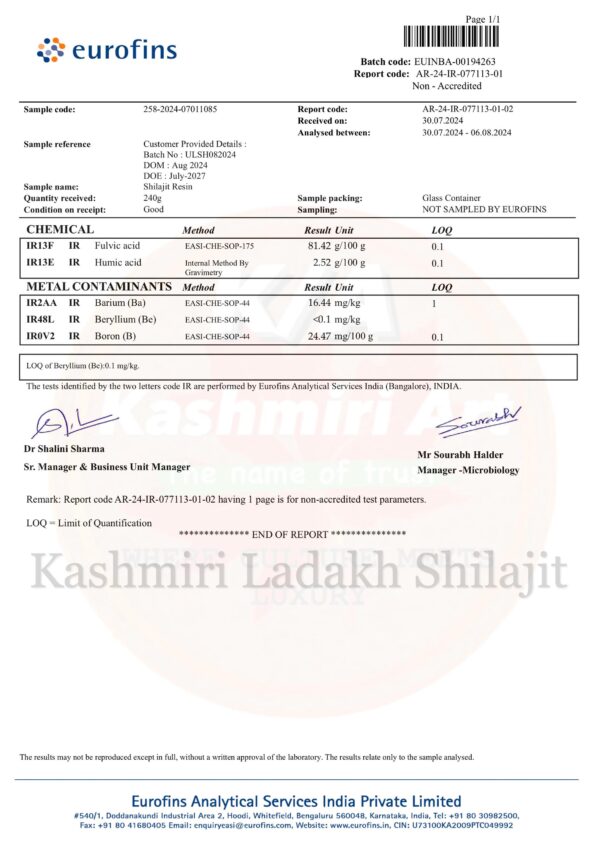 Pure Kashmiri Ladakh Shilajit - Image 5