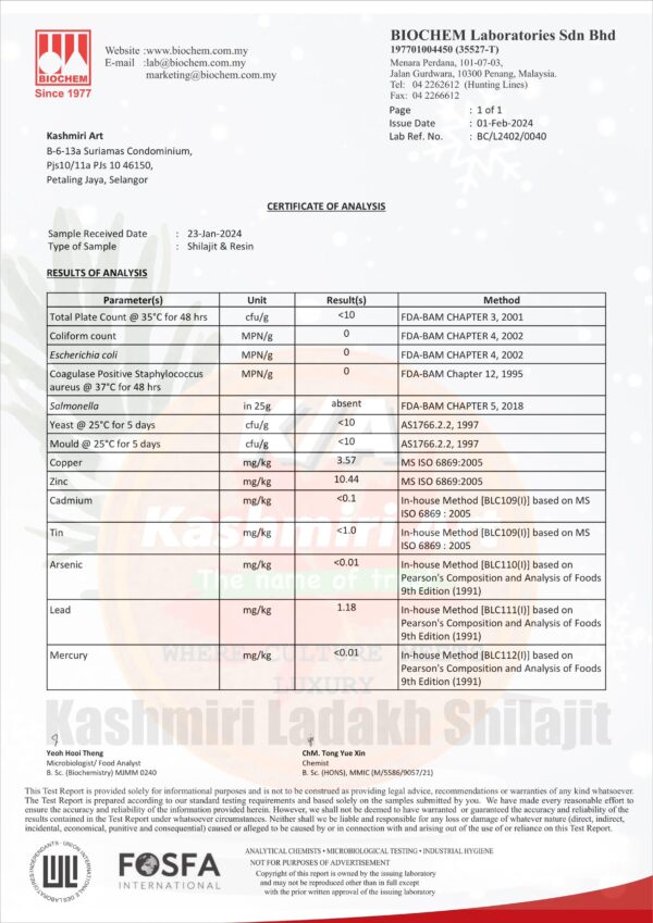 Pure Kashmiri Ladakh Shilajit - Image 2
