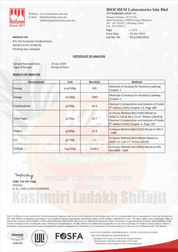 Pure Kashmiri Ladakh Shilajit - Image 3