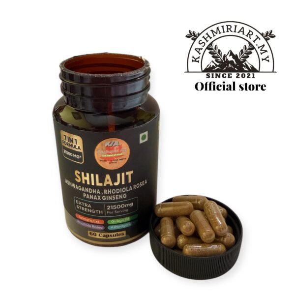 shilajit 7 in 1 formula 21500mg /ashwagandha /rhodiola roseaa /panax ginseng - Image 2